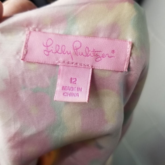 Lilly Pulitzer Roe silk one shoulder top - Picture 8 of 9